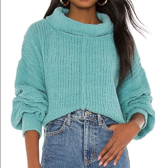 Free People Be Yours Pull Over Cowl Neck Sweater Various Sizes - Picture 2 of 6